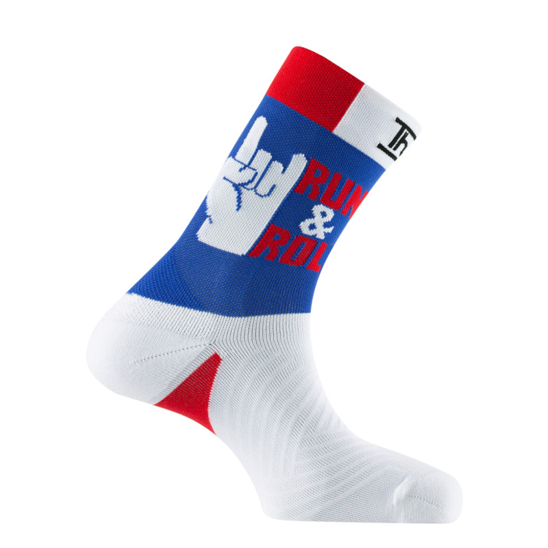 Mi-chaussettes RUN & ROLL - Running - Thyo