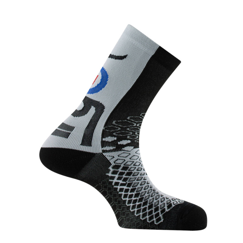 chaussette bike concept green socks blanc