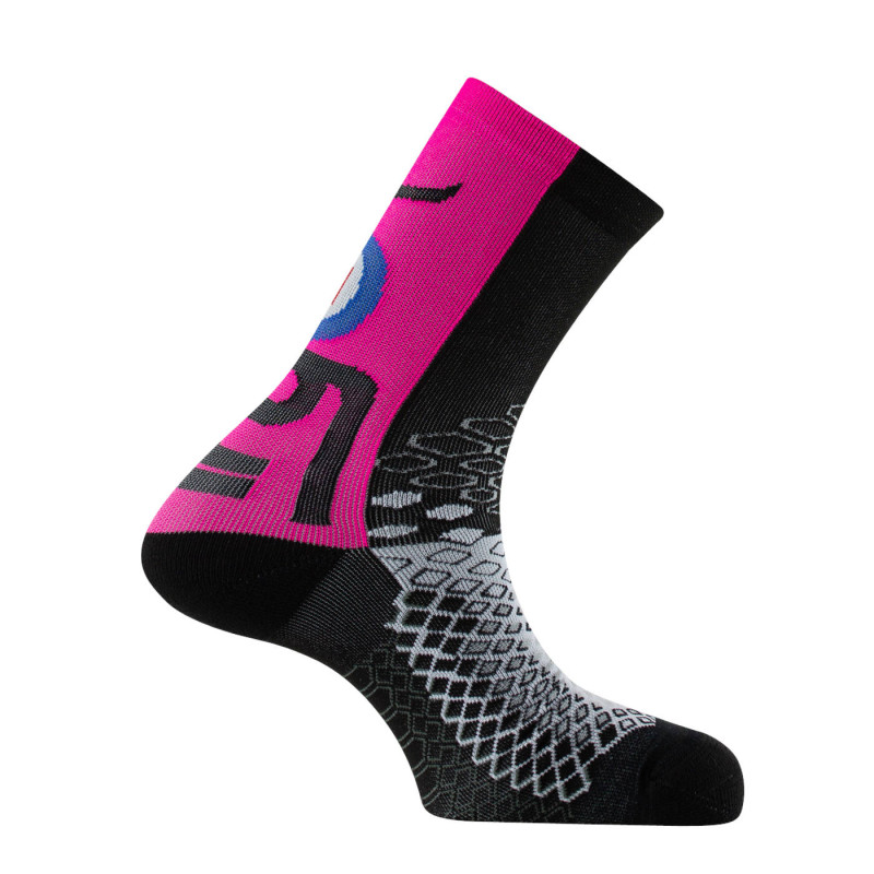 chaussette bike concept green socks rose