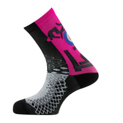 chaussette bike concept green socks rose