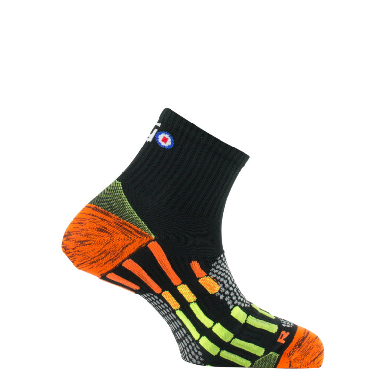 Chaussettes RUN MARATHON vert-gris