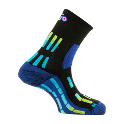 chaussette pody air trek noir bleu