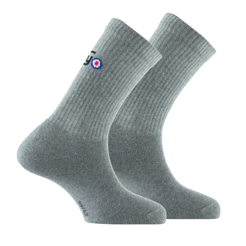 lot de 3 paires de chaussettes sport technique 43/46 blanc