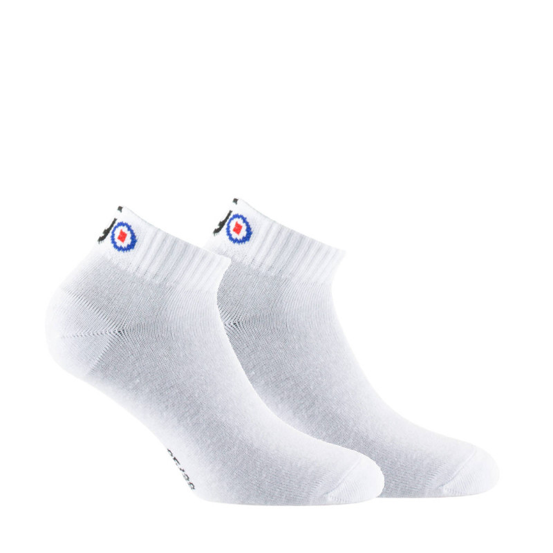 chaussette courte blanc femme