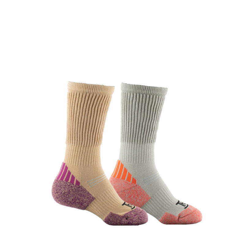 2 Paires Chaussettes Bébé Confortables et Douces, Chaussettes