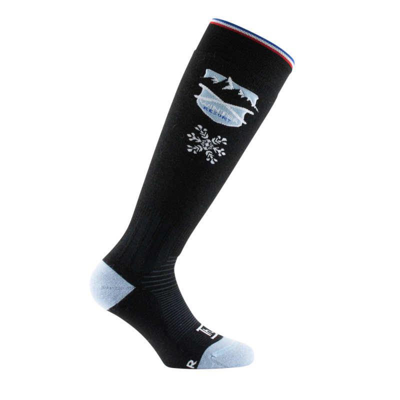 Wlabe💋 chaussette thermique femme,chaussette ski homme chaussette chausson  chaussettes neige chaussette hiver homme T-shirt imprimé couple Femmes