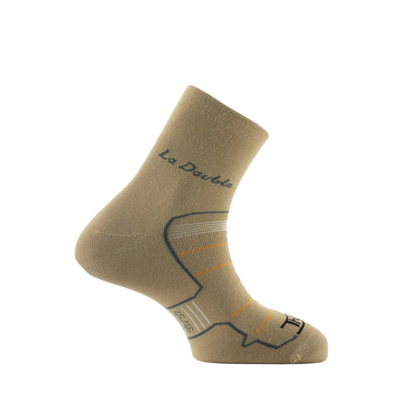 socquette beige la double club socquette beige la double club