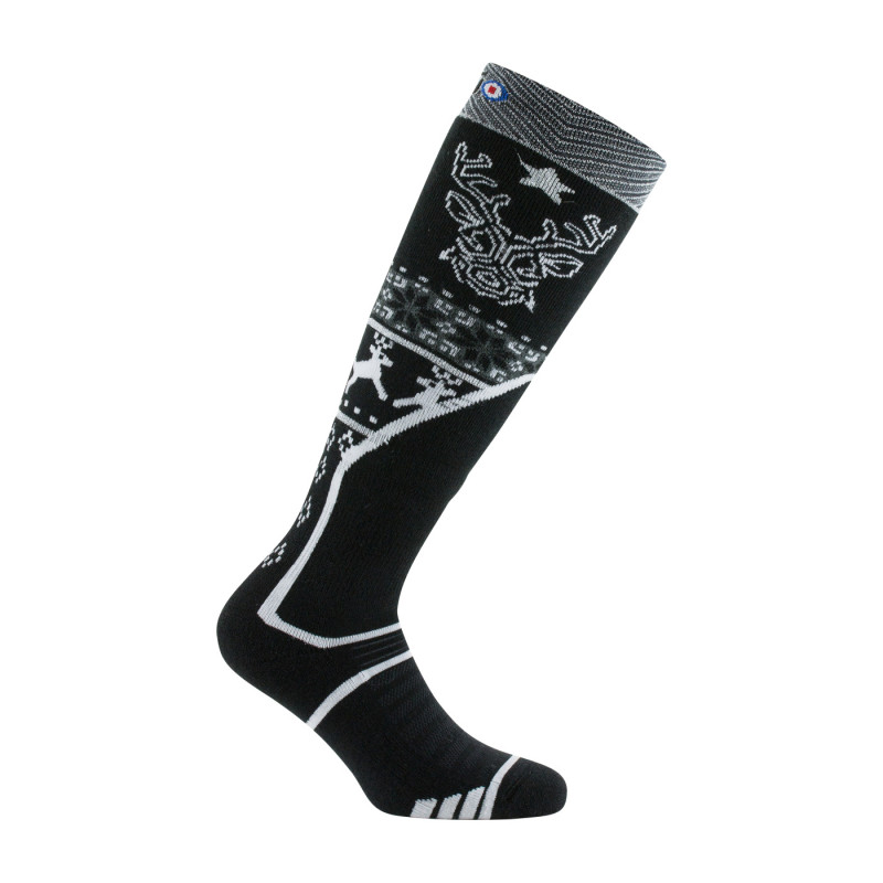 CHAUSSETTES THERMIQUES BRILLANTES - Argent